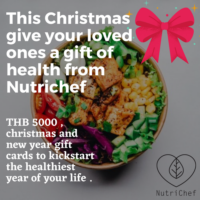 Healthy Christmas Gift Cards
